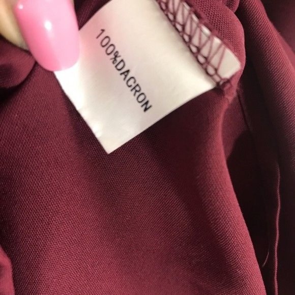 Tiered Balloon Sleeve A-Line Dress Size Small - Picture 6 of 6